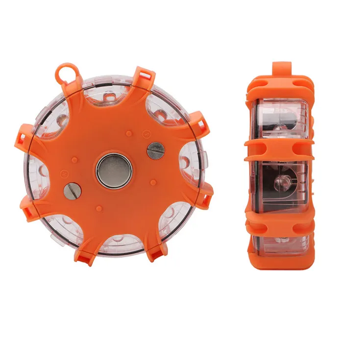 Emergency Disc Beacon Magnetic LED Road Flares Flashing Warning Light Roadside Flare for Car Or Boat