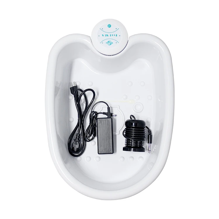 Sdyfu Professional And Premium Quality Detox Foot Bath Plastic Ionic Foot Spa Massage Machine Bath Foot Massager