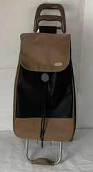 2 wheels high quality shopping trolley promotional foldable shopping cart