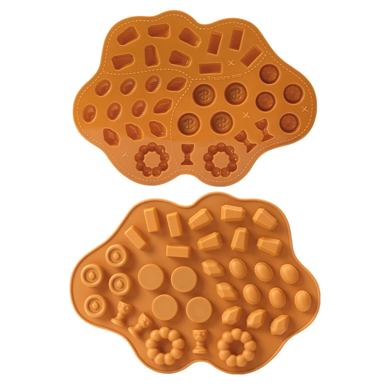 Food Grade Custom Hot Chocolate Bomb Moldes 6 Holes Half Sphere Silicone Chocolate Cookie Mold