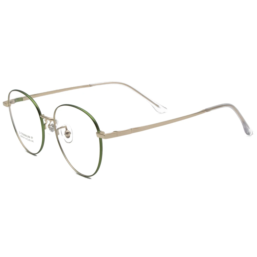 Titanium Alloy Glasses Frame Retro Round Eyeglasses Myopia Prescription Eyeglasses Men Women Titanium Myopia Glasses Frames