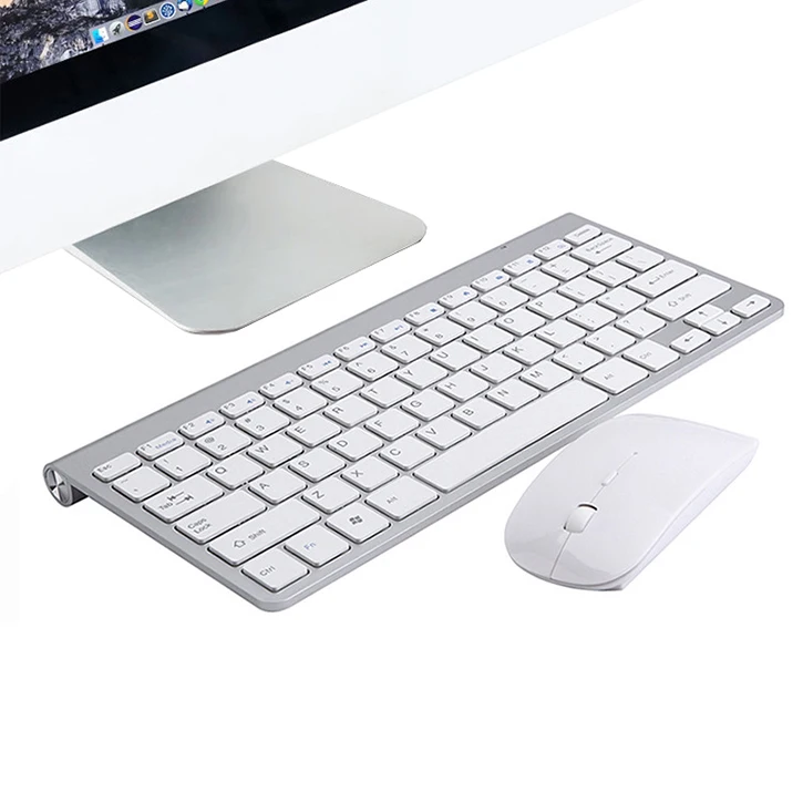  office set computer 2.4g wireless keyboard and mouse combo mini
