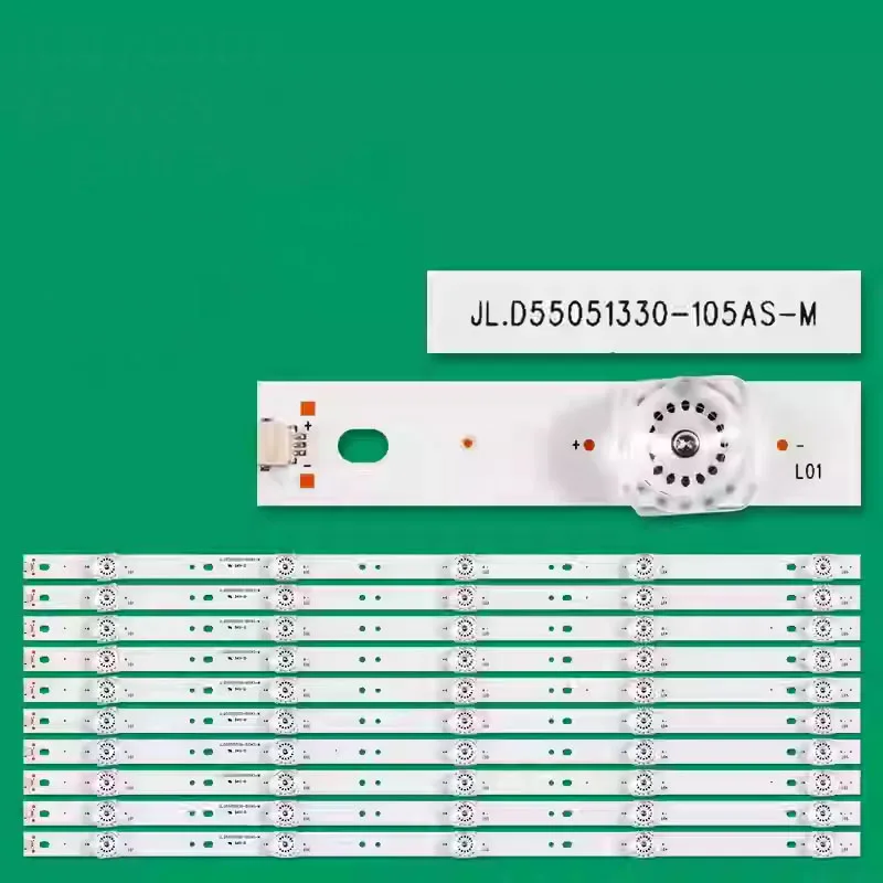HX-NO.280 Tv backlight led strip 5led 3V Lamp backlight LCD TV FOR JL.D55051330-105AS-M backlight led tv