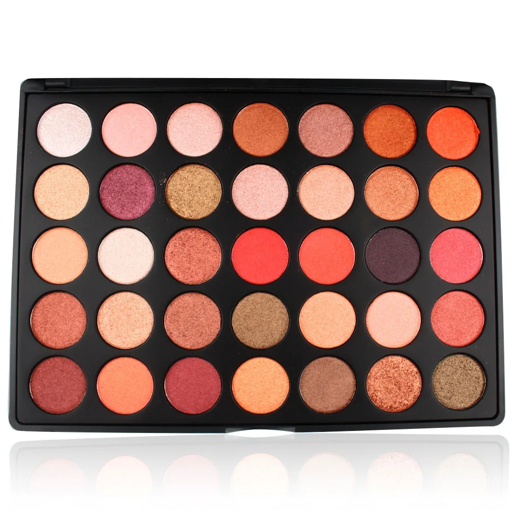 High pigmented eye shadow palette best quality 25 color eye shadow Europe America pearlescent matte