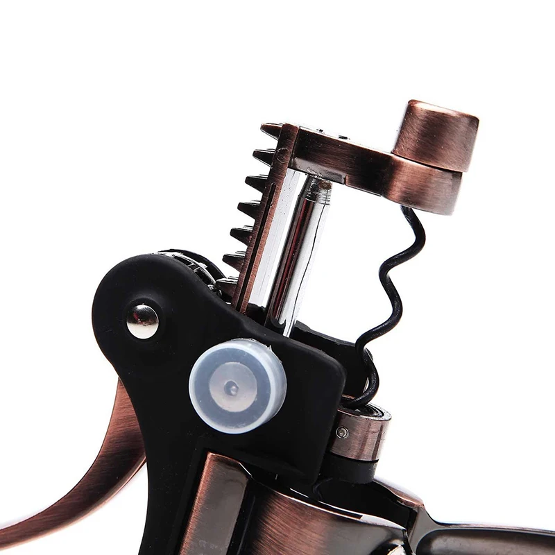 2022 Upgraded Including Foil Cutter Opener Stand and Extra Spiral Rabbit Shape Wine Opener Corkscrews Kit Set