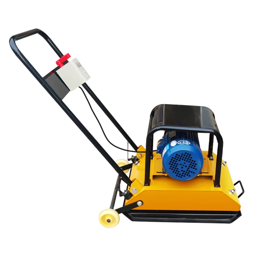 200 type bidirectional electric 220V flat compactor, sand road compactor, electric engine, vibrating electric concrete compactor