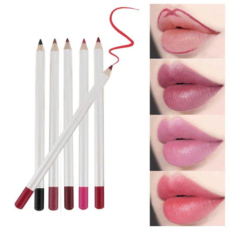 
Make your own brand matte shimmer 12 color private logo lipliner 