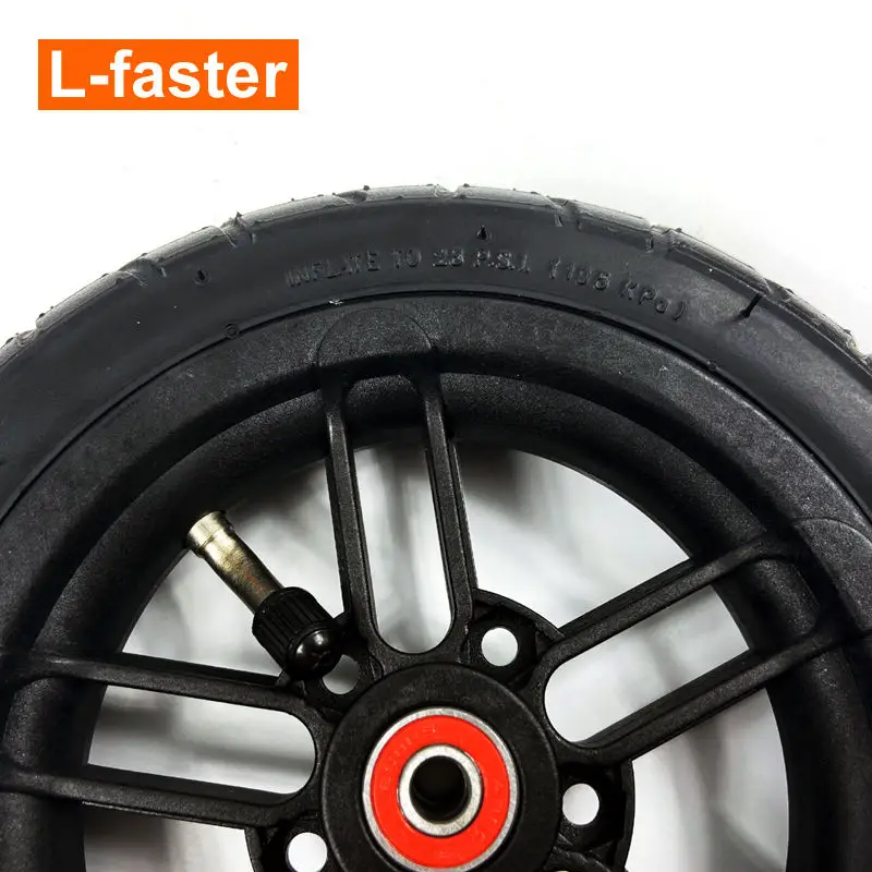 8 Inch Inflated E-twow S2 Scooter M6 Pneumatic Loading 100Kg Inner Tube Scooter Wheelchair Air Wheel