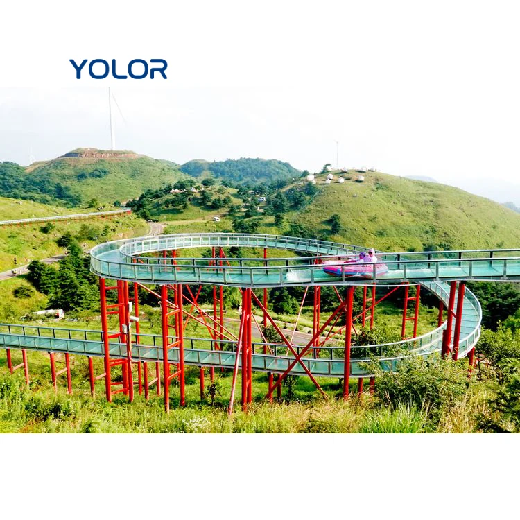 YOLOR Amusement park project design build children playground cheap outdoor park amusement equipment