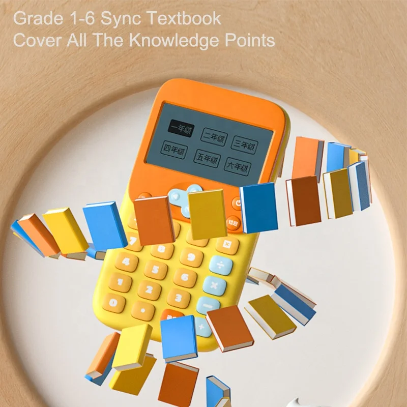 KOOOL Educational Toy No-calculator Student Math Learning Instrument Arithmetic Tablet Pad