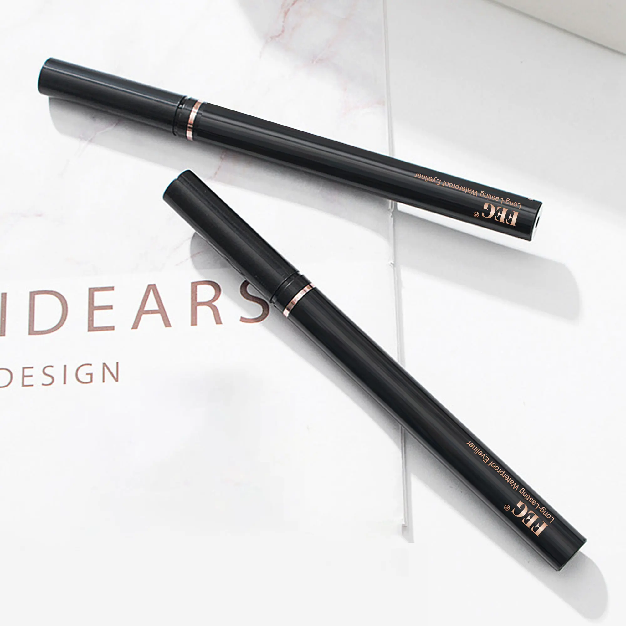 FEG Kohl Kajal Makeup Long Lasting High Quality Matte Black Magic Waterproof Pencil Eye Liner Pen Private Label Liquid Eyeliner