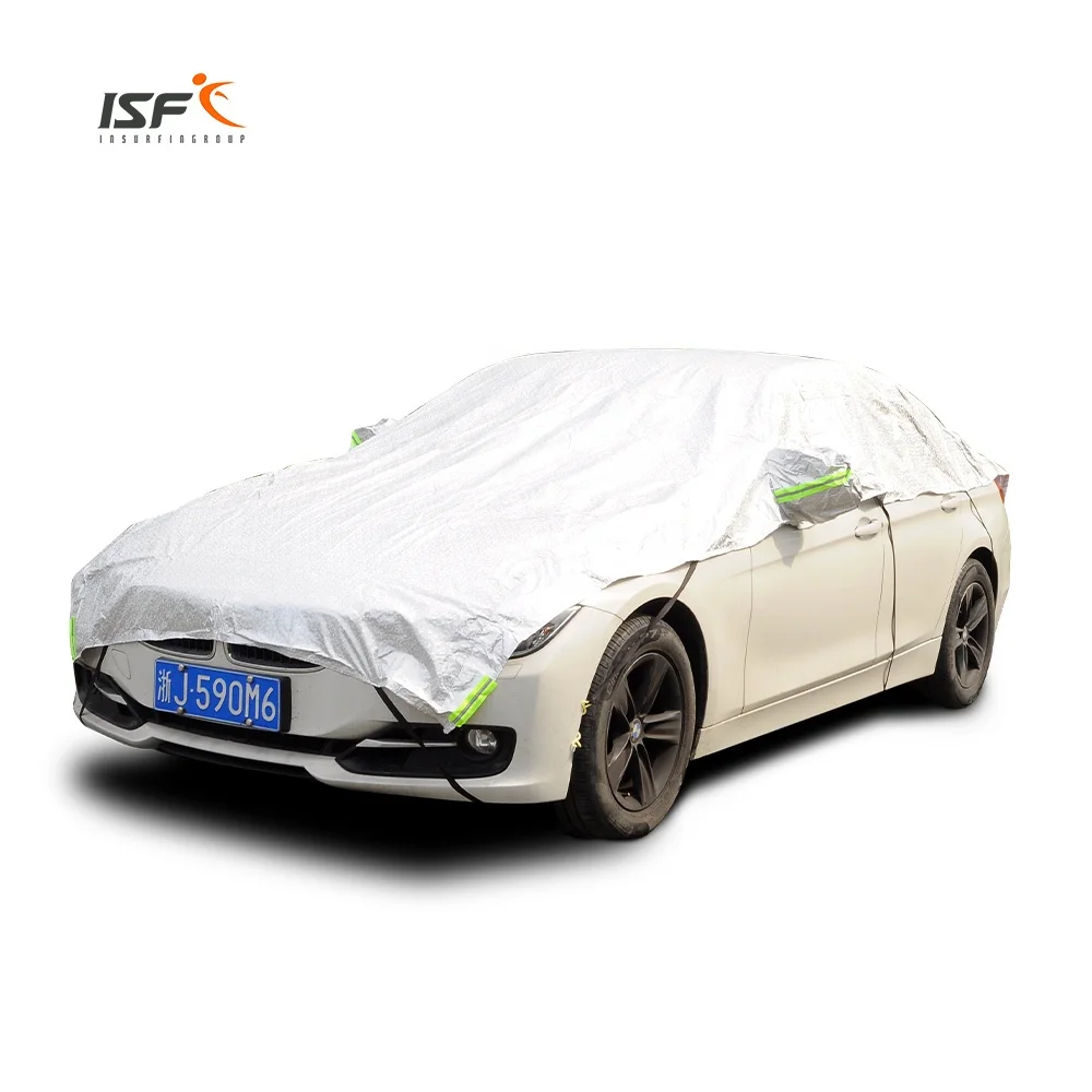 Half Car Cover Outdoor Anti Hail Car Cover Popular Aluminum UV Protection