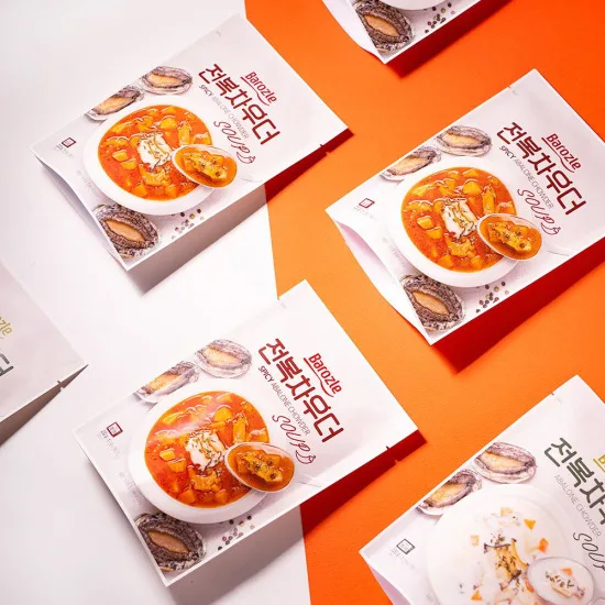 [WANDODA] Abalone chowder soup cream tasty spicy tomato rice powder Korea food delicious soup instant food