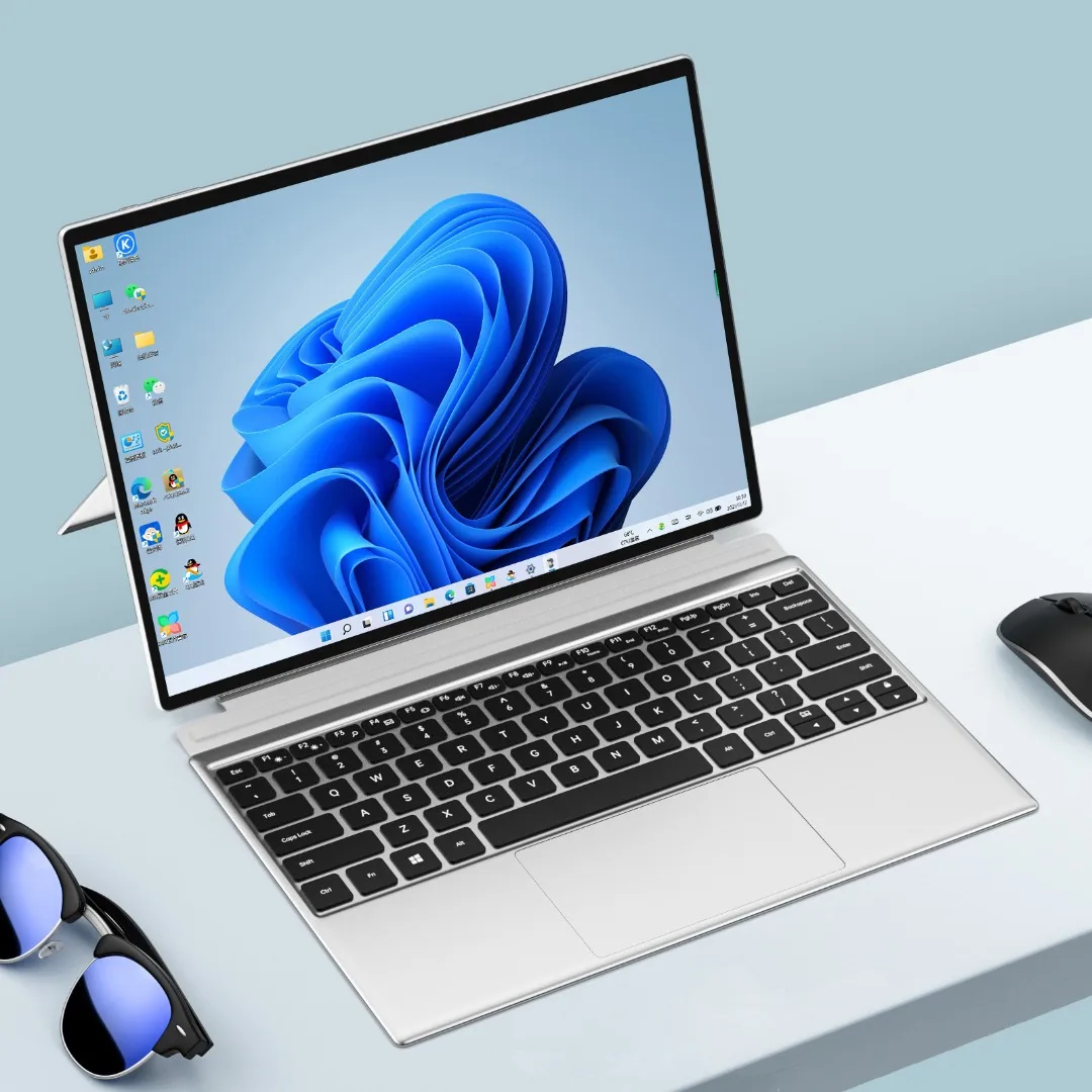 Hot sell 12.3inch 2 in 1 laptop pc high quality window 11 tablet computer touch screen gaming laptop