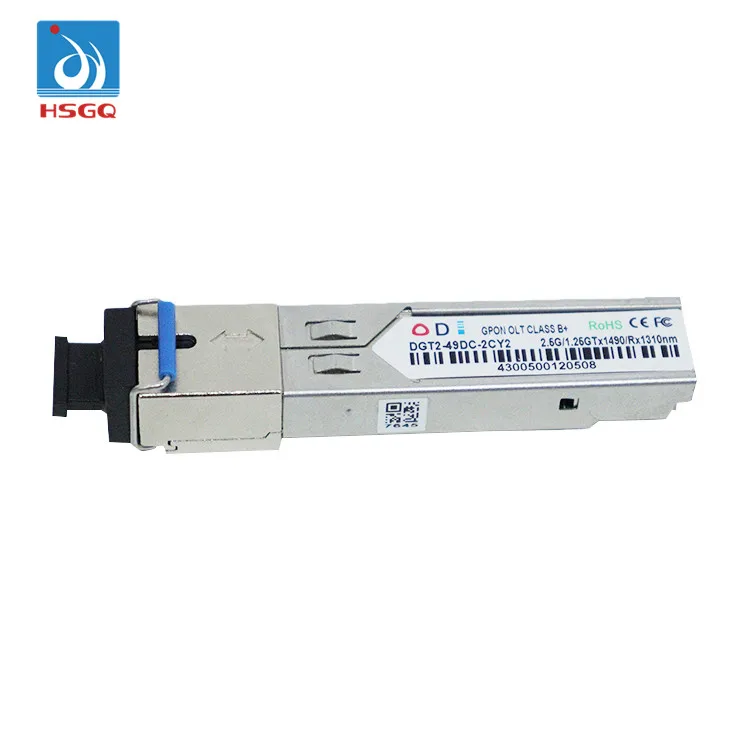 HSGQ-ODI GPON B+ 2.5g/1.25g Gpon olt sfp модуль трансивер совместим с HUAWEI Cisco ZTE