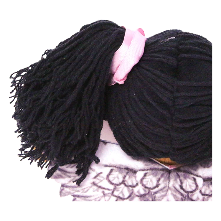 Custom Soft Stuffed Plush Dolls with Beautiful Skirt Clothes Embroidered PVC Babys Toy Box Packed PP Filled
