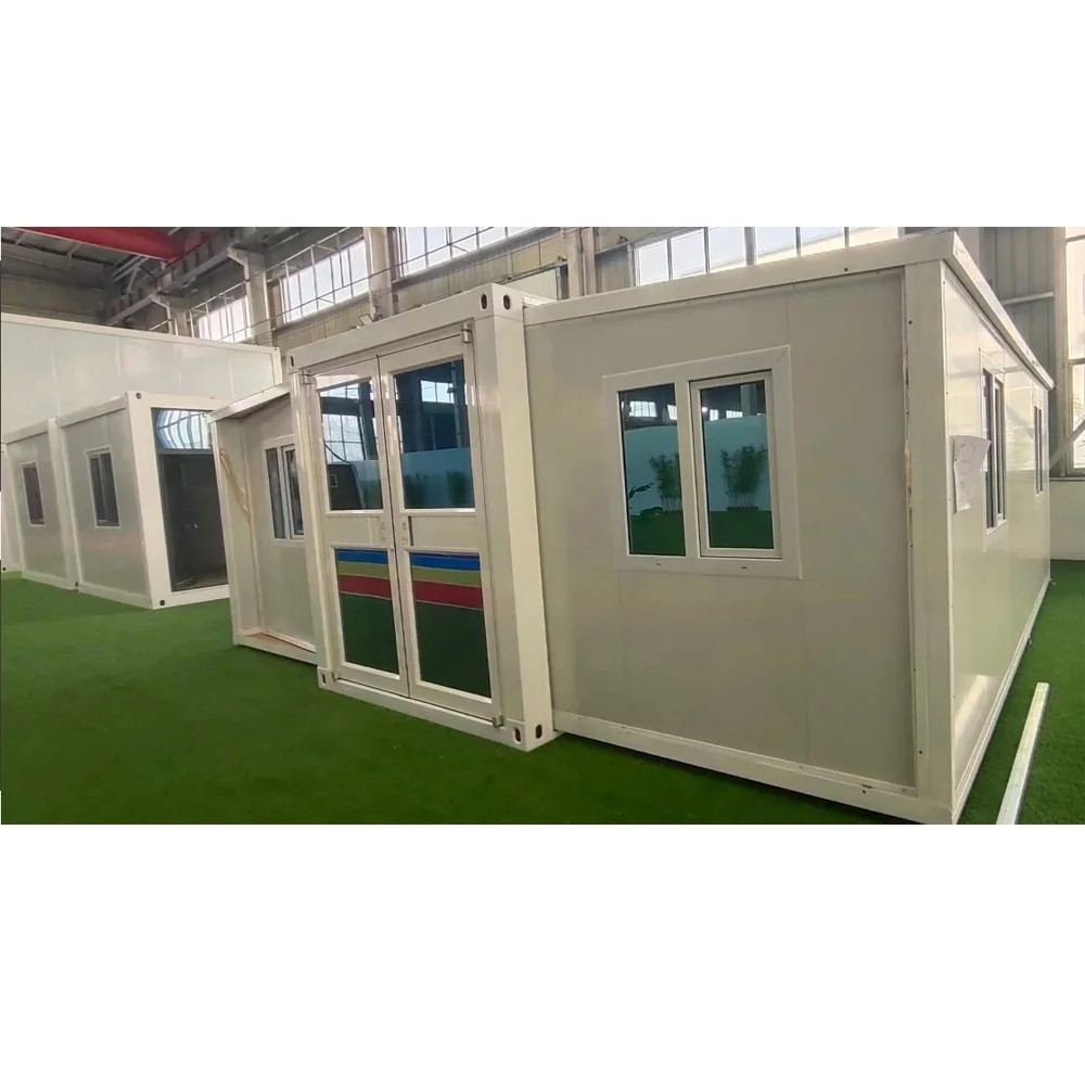 Fast Build 40 Ft 20 Prefab Container Expandable House Light Steel Portable Prefabricated Home 2 3 4 5 Bedroom With Toilet