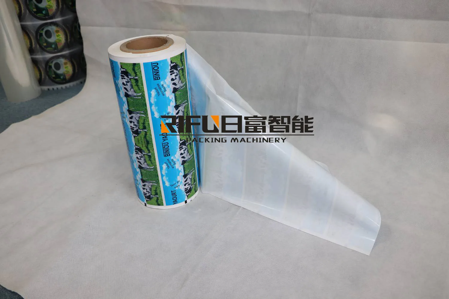 Heat Iridescent Plastic Lenticular Matte Roll Film Bouquet Holographic Bopp Pack Film