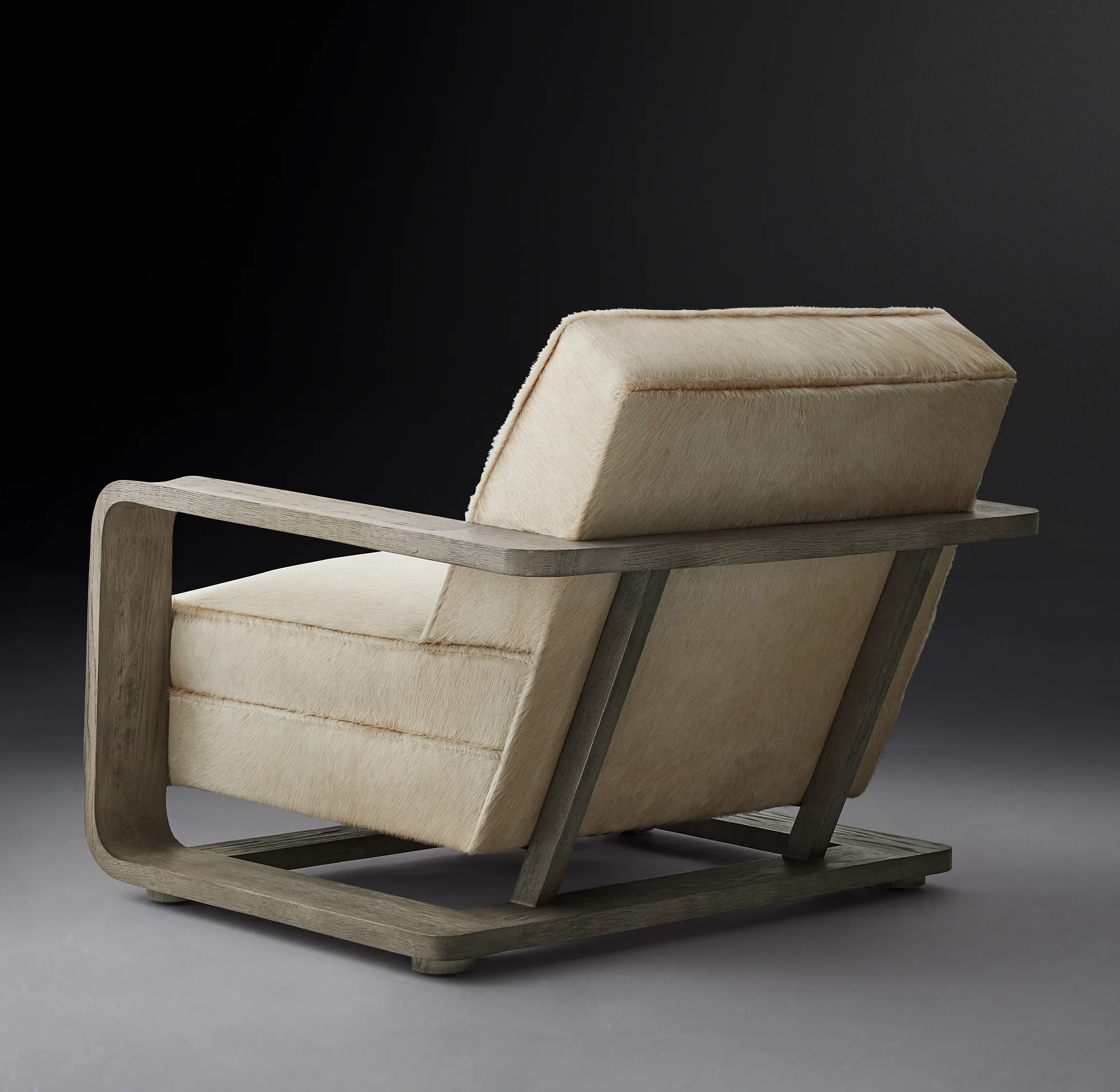 Sassanid Wholesale Luxury Indoor Home Furniture Set Modern Laurent Hair-on-Hide Chair Factory supply
