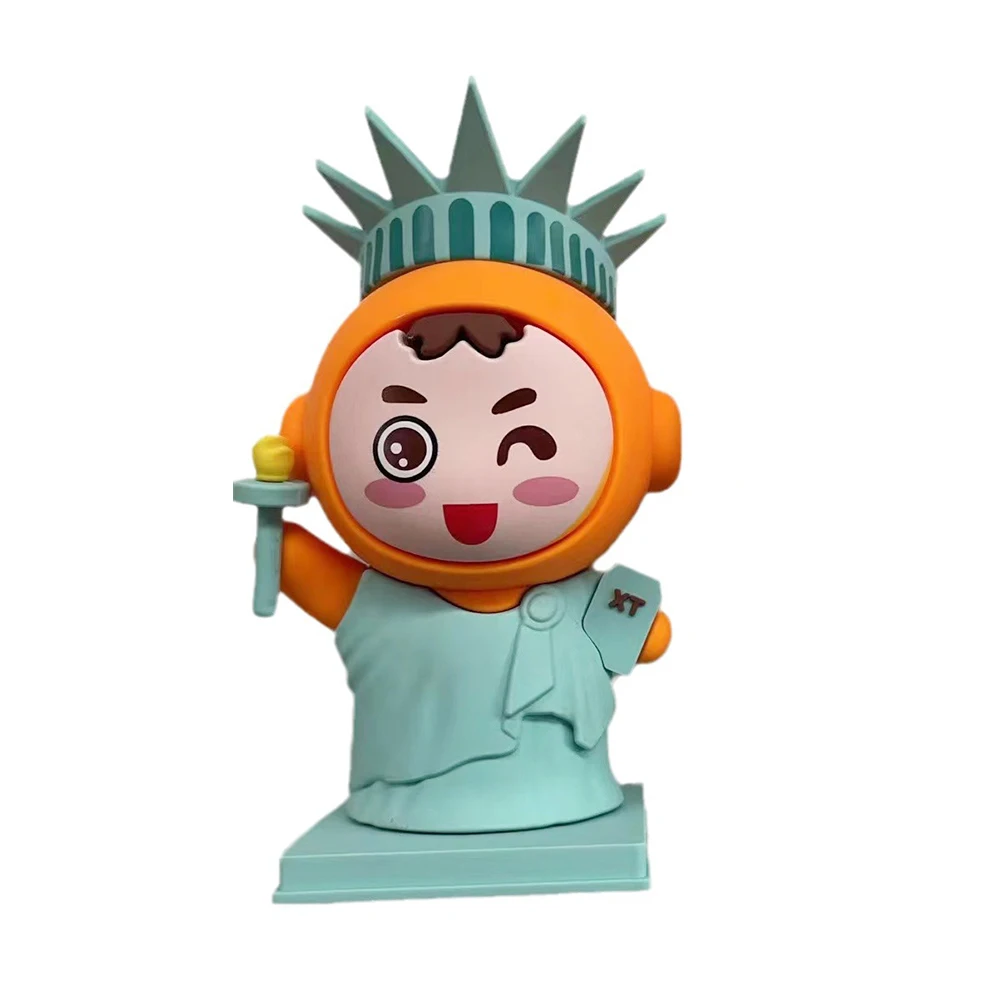 Custom PVC Toy Manufactures Vinyl Art Figurine Cartoon Designer Toys Collectible 1/6 Scale Robot Action Figures