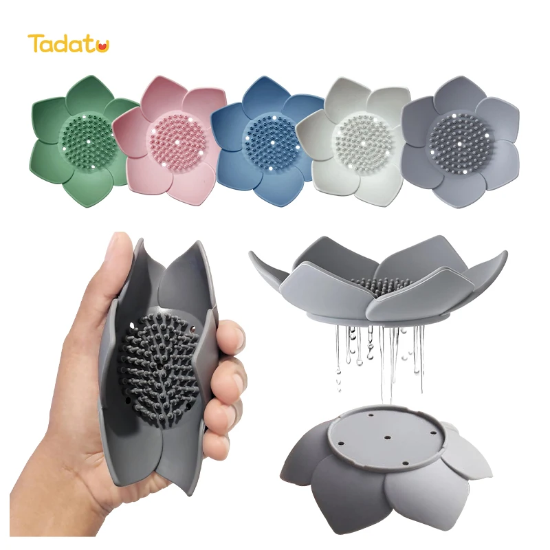 Силиконовая мыльница для сушка цветов