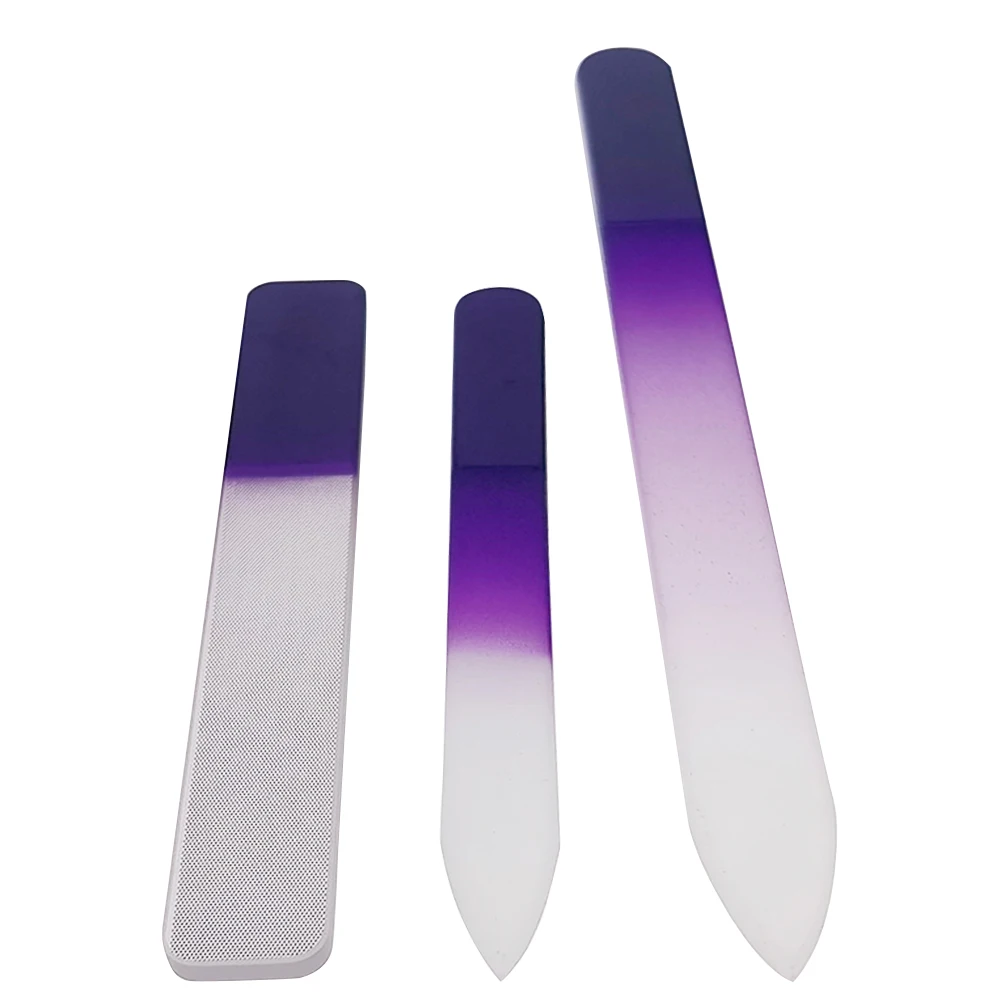 Nano Glass File Set Double Sided and Nano Nail Files for Ultimate Precision