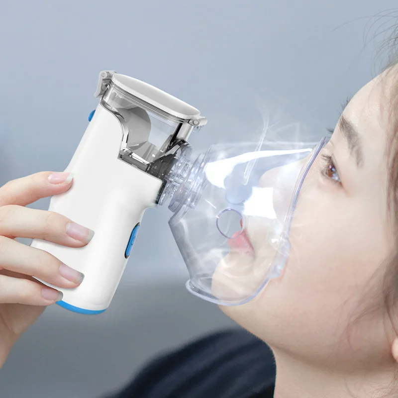 Yonker Mini Handheld Nebulizers small Inhaler nebul inhal ultrasonic portable Nebulizer Mesh For Kids Adults