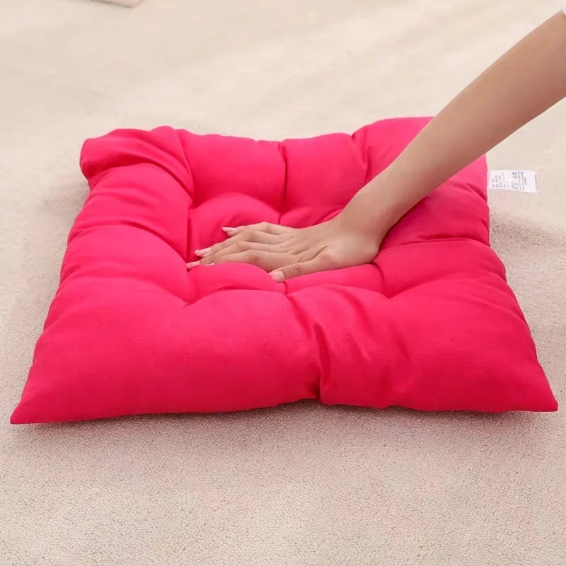 Customized Cotton throw pillows for home decor floor seat cushion for outdoor chairs