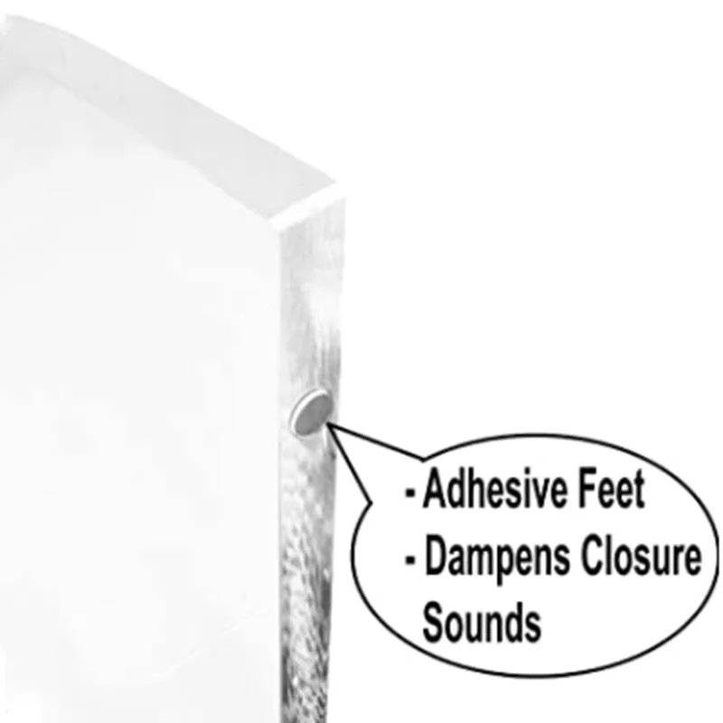 Transparent Acrylic Desk Monitor Stand 2 Tier Laptop Stand Riser For iMac, PC, Desktop, Laptop, TV Screen