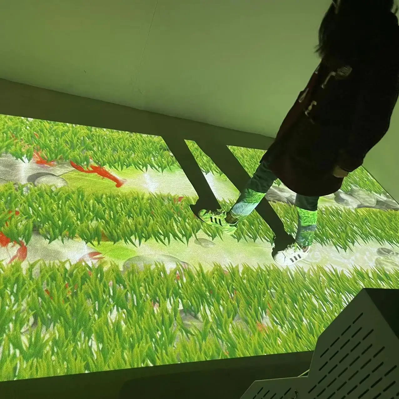 Hot Sale Alibaba Stock Price interactive floor Advertising