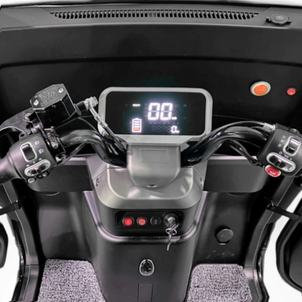 Refrigerated van frozen cargo tricycle  electric cold chain ice delivery tricycle freezer tricycle