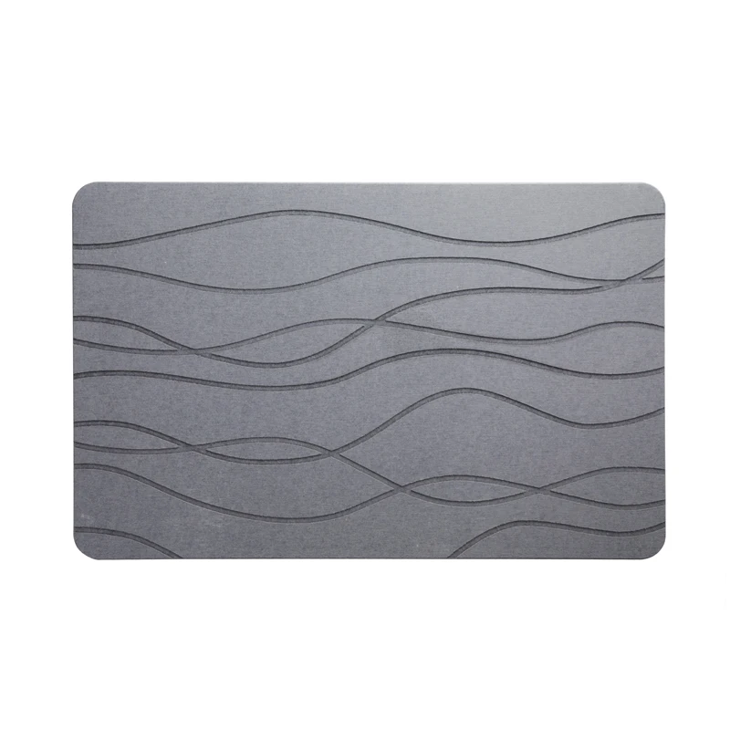 Manufacturer direct sales diatomaceous earth shower mat stone diatomaceous earth anti slip bathroom mat