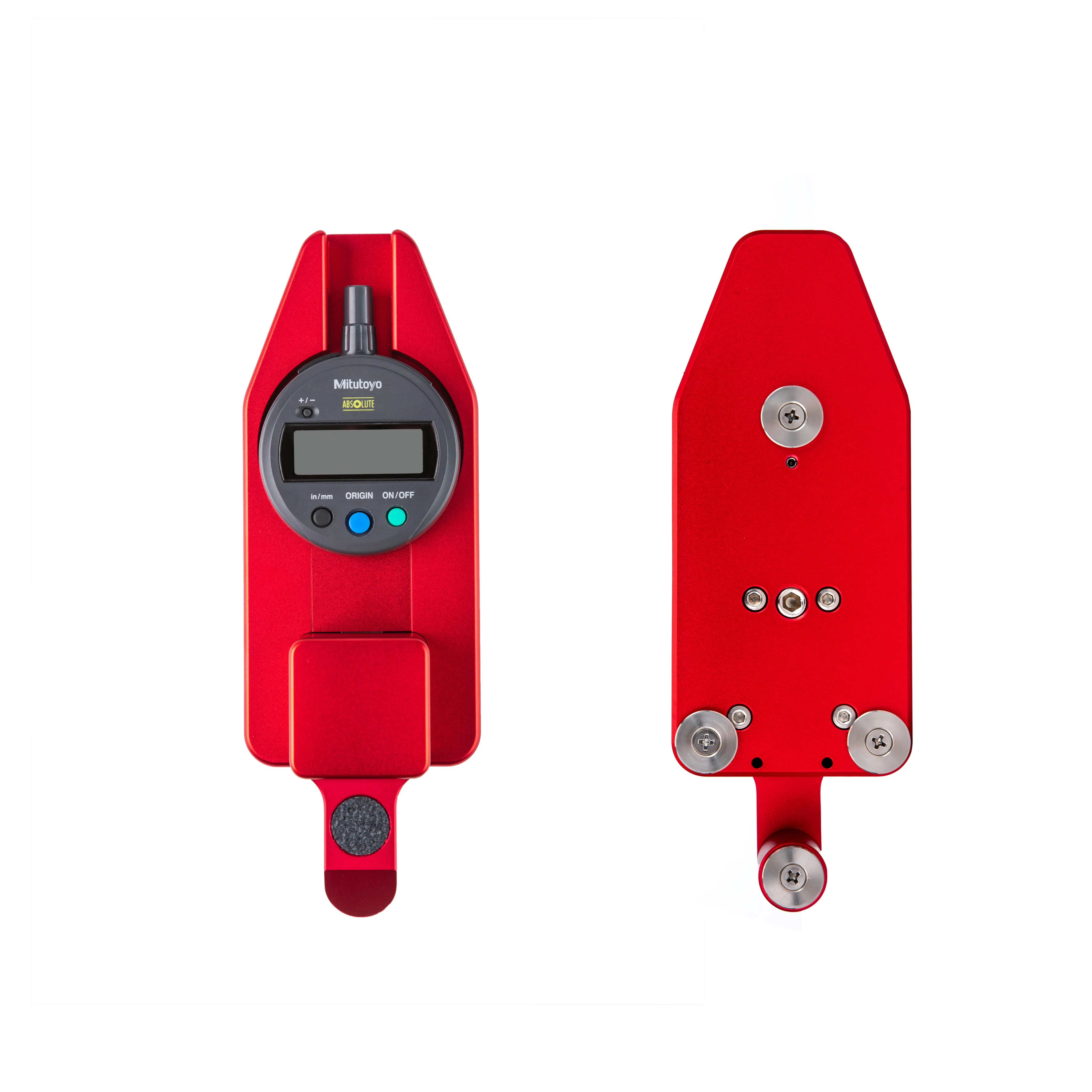 manufacture road marking painting thickness measuring gauge easy to take road project quality acceptance device