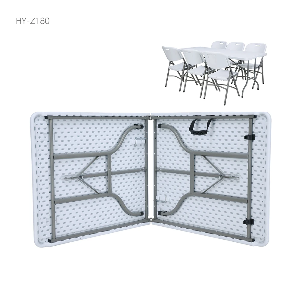 outdoor plastic tables 6 foot folding table 4 foot plastic folding rectangular table HDPE