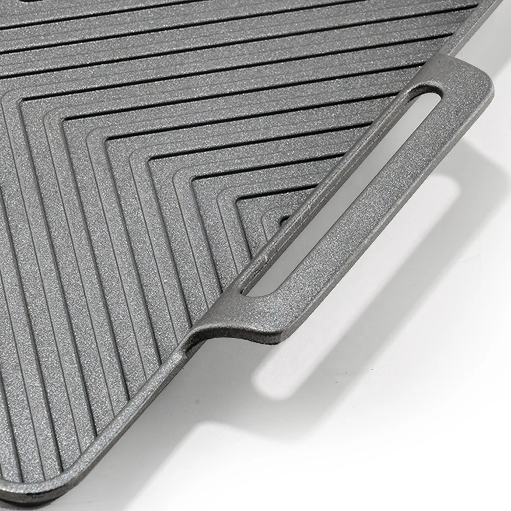 Новое поступление, квадратный Европейский алюминиевый гриль для кемпинга, барбекю, сковорода, кухня, кебаб, гриль, тарелка для кемпинга на открытом воздухе, посуда для пикника