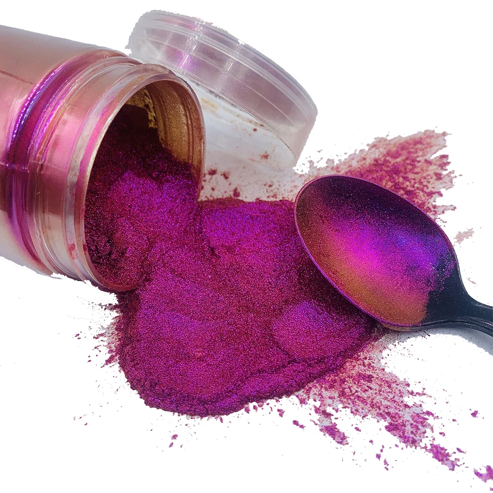 Made in China  Factory price 10 - 60 micron Muti Color Shifting Chameleon Effect  pearl pigment