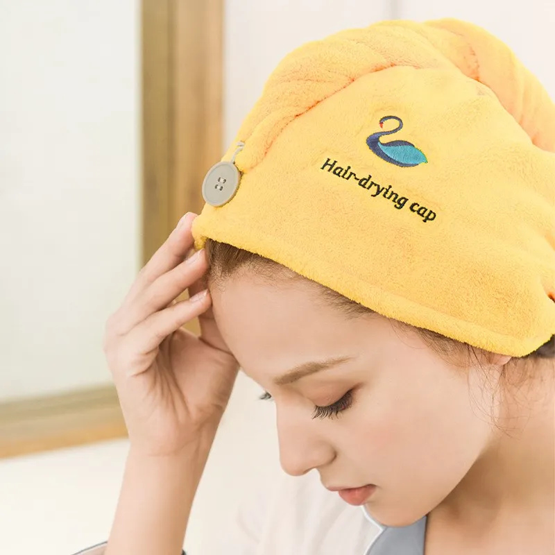 Factory Direct Low Price Rapid Ultra Plush Microfiber Drying Hair Towel Super Soft Turban Hair Towel Wrap For Adults Children