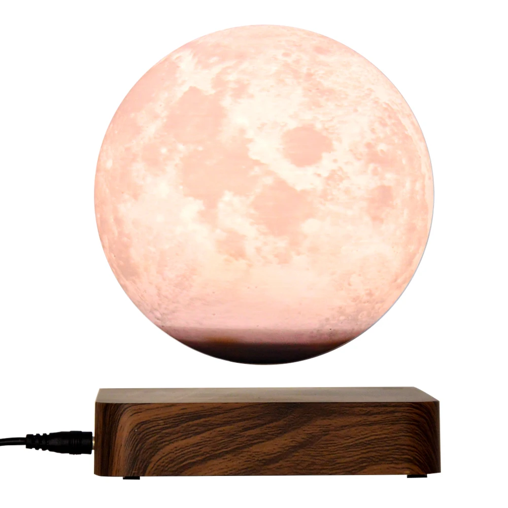 Factory Unique New Arrival Magnetic Levitating Floating Outdoor Underwater Ball Moon Lamp for Present