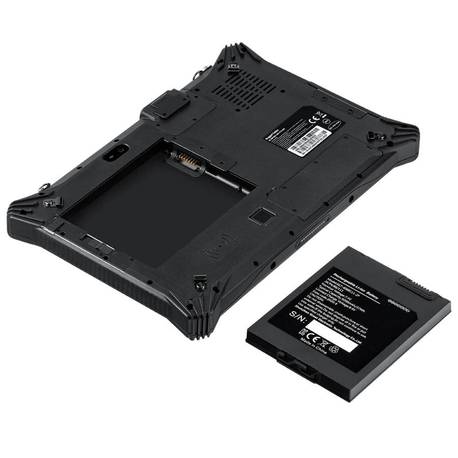 High-Performance Intel I7 Win11 Rugged Tablet PC 2D Scanner Honeywell RS232  SPI Fingerprint Identification Labels Rugged Tablet