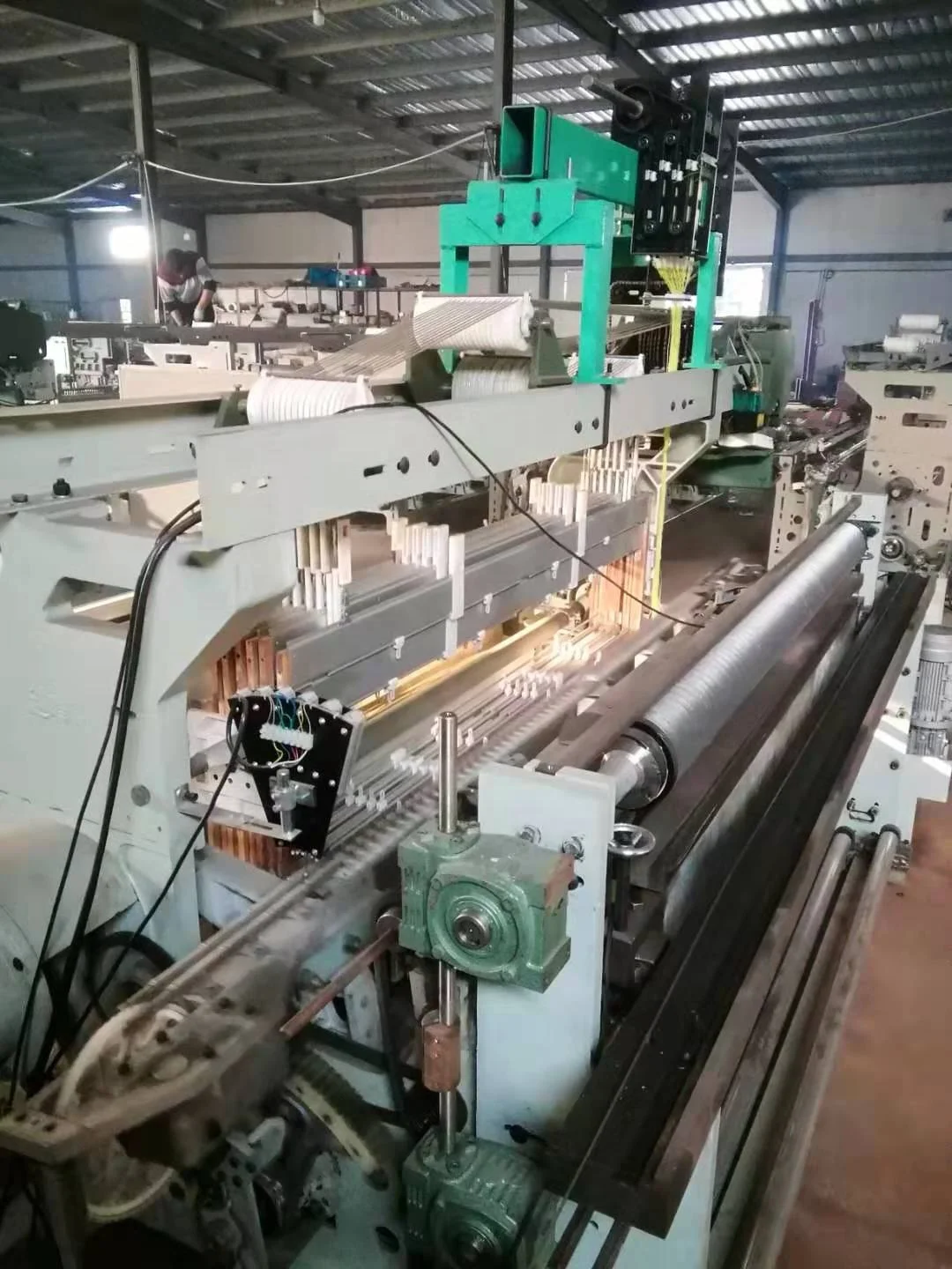 double velvet fabric weaving machine high efficient new type double velvet rapier loom machine