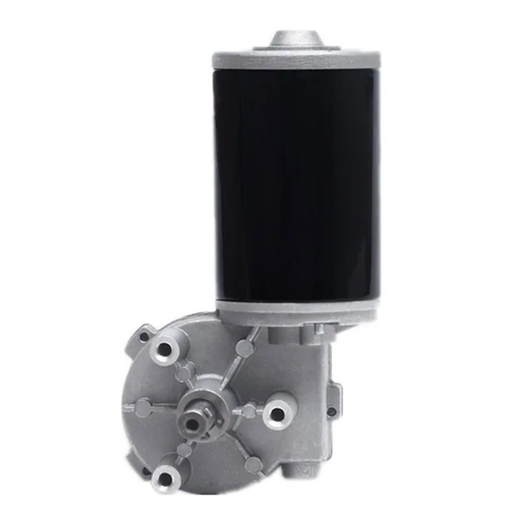 63mm Worm Gear Motor 24V 500rpm Wheelchair DC Motor