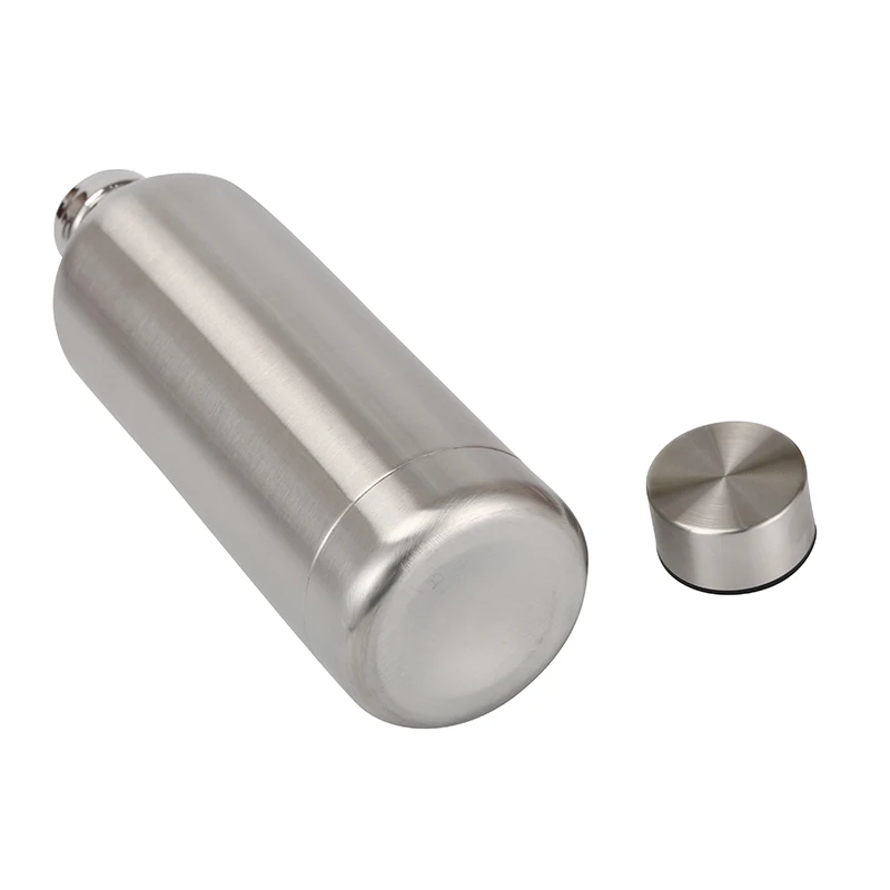 BW-006 Free sample OEM metal 304 18/8 stainless steel hot cold running sport water bottle, High quality custom sports bottles