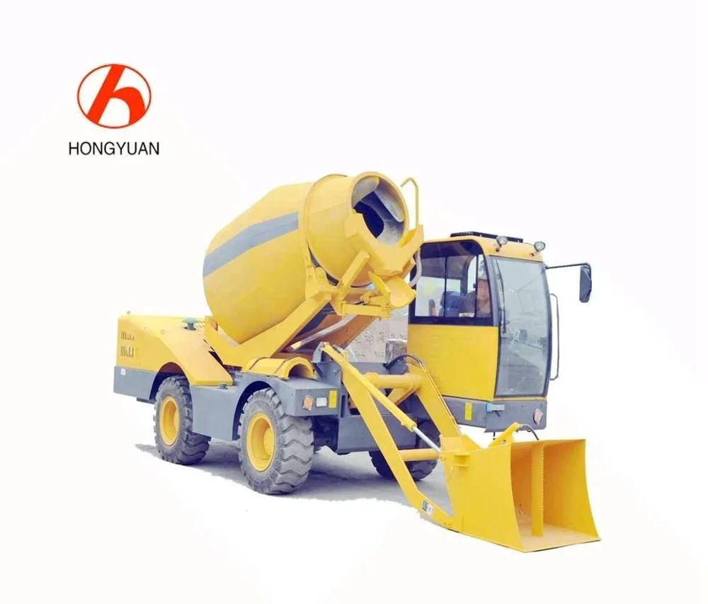 4cbm selfloading Бетономешалка для продажи с двигателем Cummins в наличии