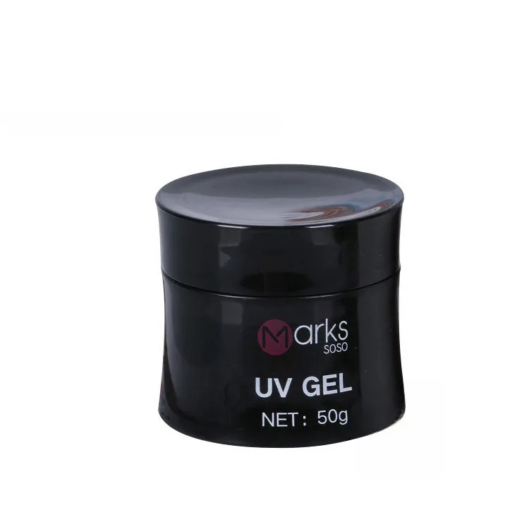 No Heat hard gel Crystal Clear Nude Acrylic Extension Solid Builder Nail Gel No Burn No Hurt Harmless 60g Jelly UV Gel