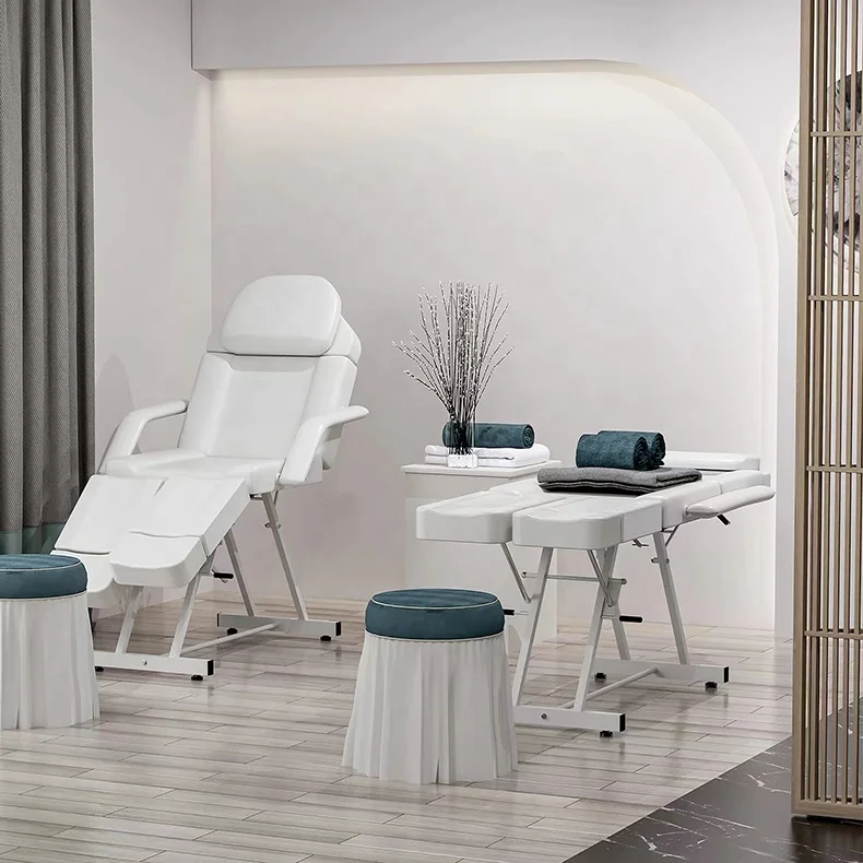 Professional medical adjustable treatment bed examination couch physiotherapy bed tatoo chair