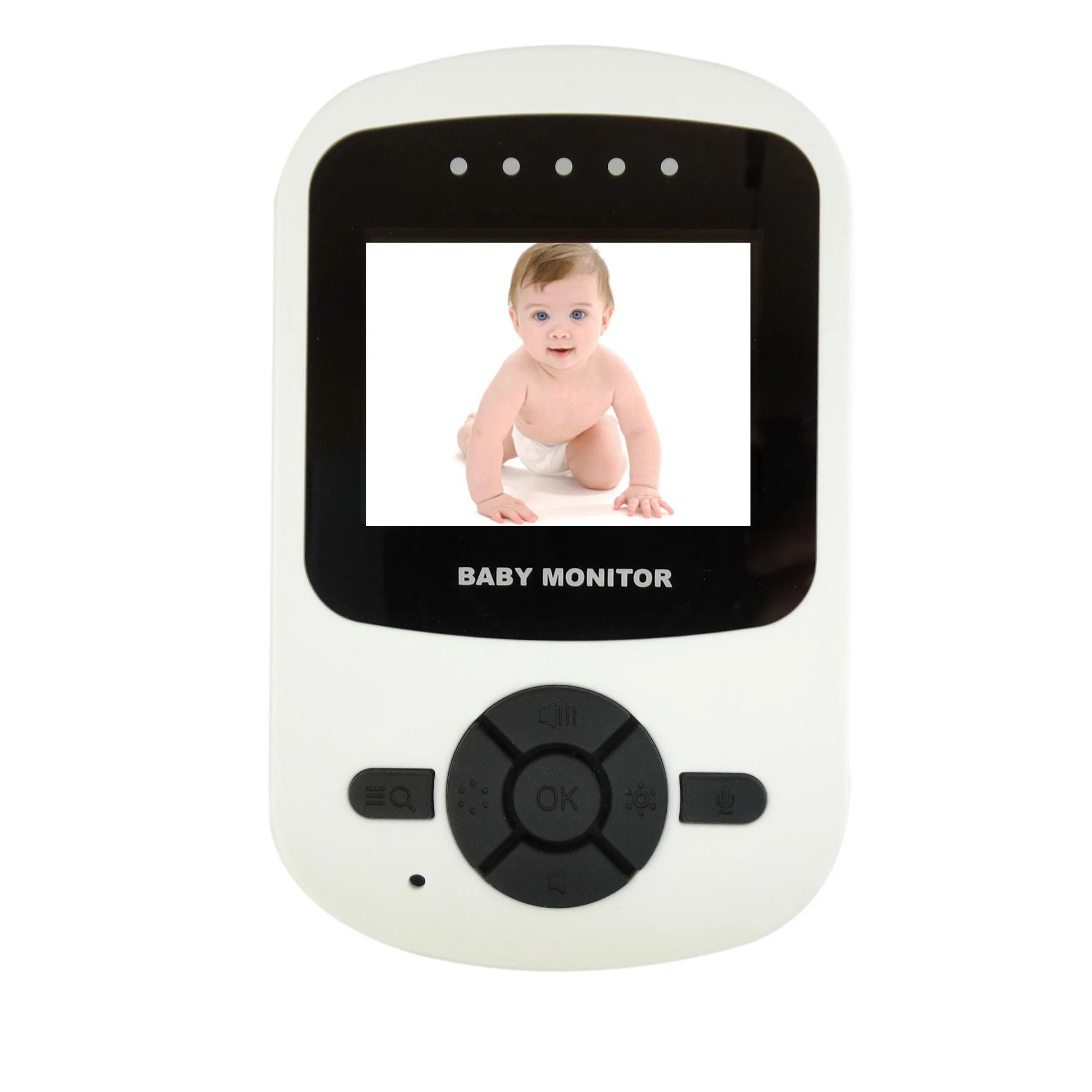 2.4-inch display voice control auto wake-up function baby monitor high resolution night vision CCTV Camera