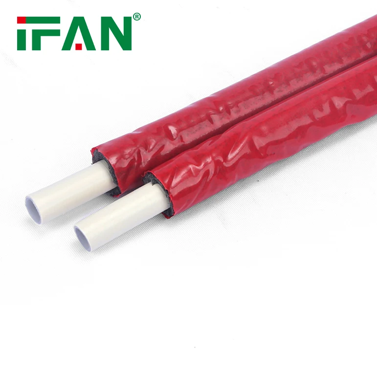 IFAN Plastic Hot Water Insulation Pipe Underfloor Multilayer Foaming Pipe PEX AL PEX Pipe