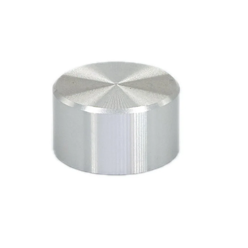 Custom metal solid core aluminium alloy CNC cnc sandblast oxidation drone button knob switch cap processing