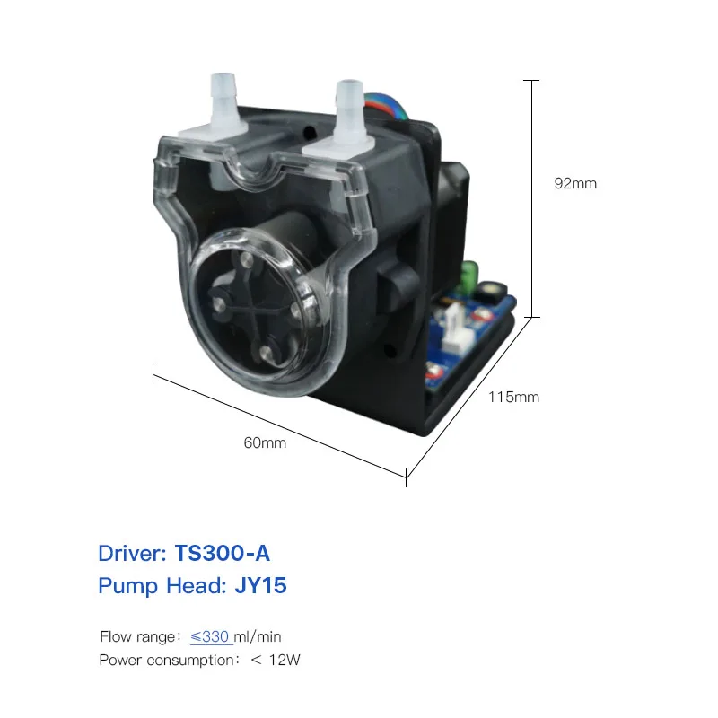 Небольшой перистальтический насос, высокоточный импульсный насос, микроимпульсный насос, капельный насос, низкая цена перистальтический насос, бренд Rongbai, DC24V