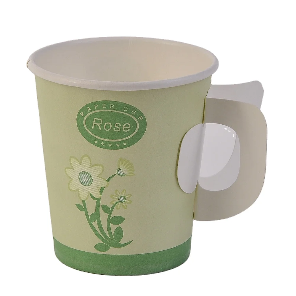 
Disposable Paper Cup with Handle Cups Wholesale Coffee Paper Cups 